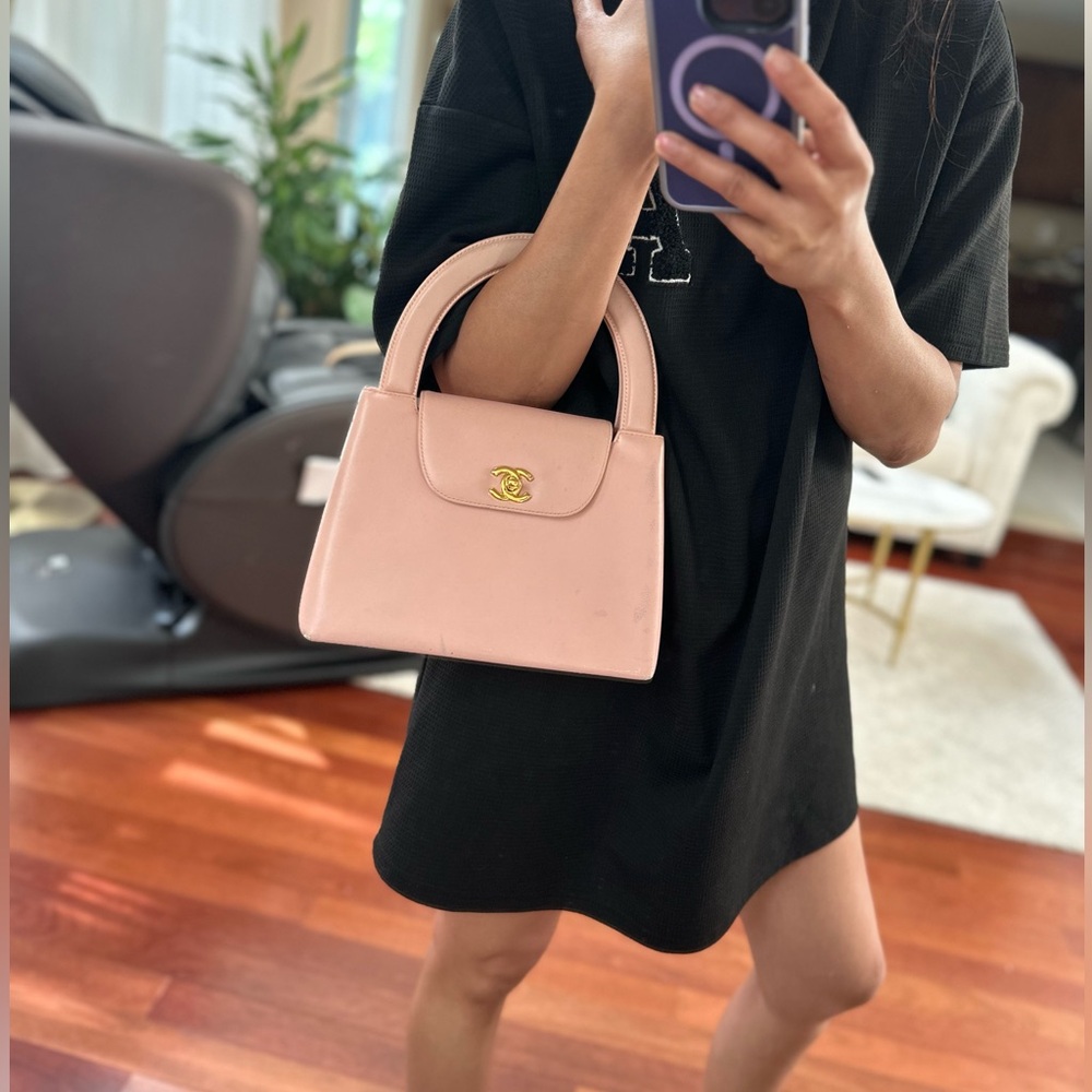 SOLD Chanel Kelly Vintage Bag Pink 1997-1999 - Picture 16 of 16
